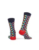 Colorful men\'s socks with crosses SM08 - Online store - Boutique